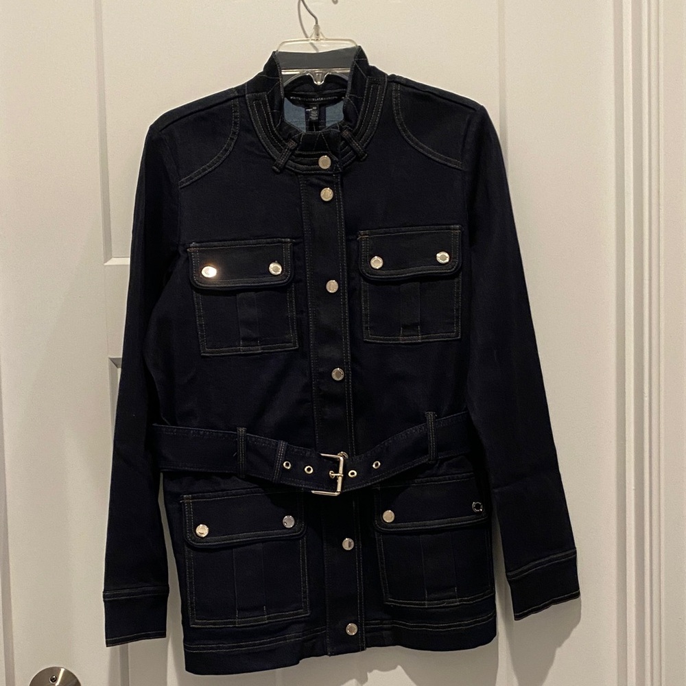 White House Black Market Denim Jacket
